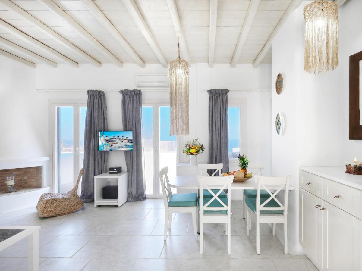 Sunset Villas In Mykonos By White Hills Mykonos Town Екстериор снимка