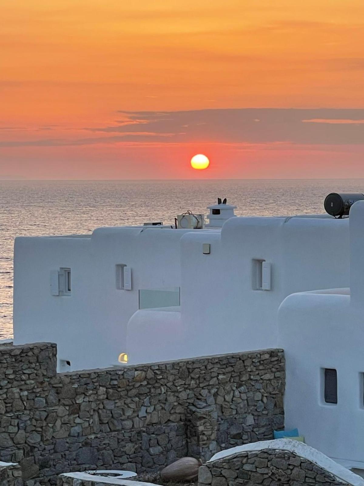 Sunset Villas In Mykonos By White Hills Mykonos Town Екстериор снимка
